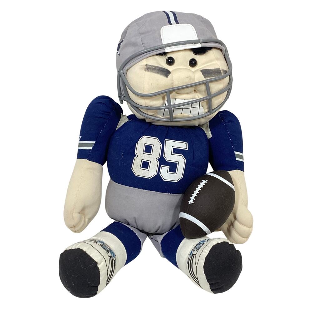 Vintage The Frustrated NFL Fan Dallas Cowboys Hook & Loop Tear Apart Plush Doll